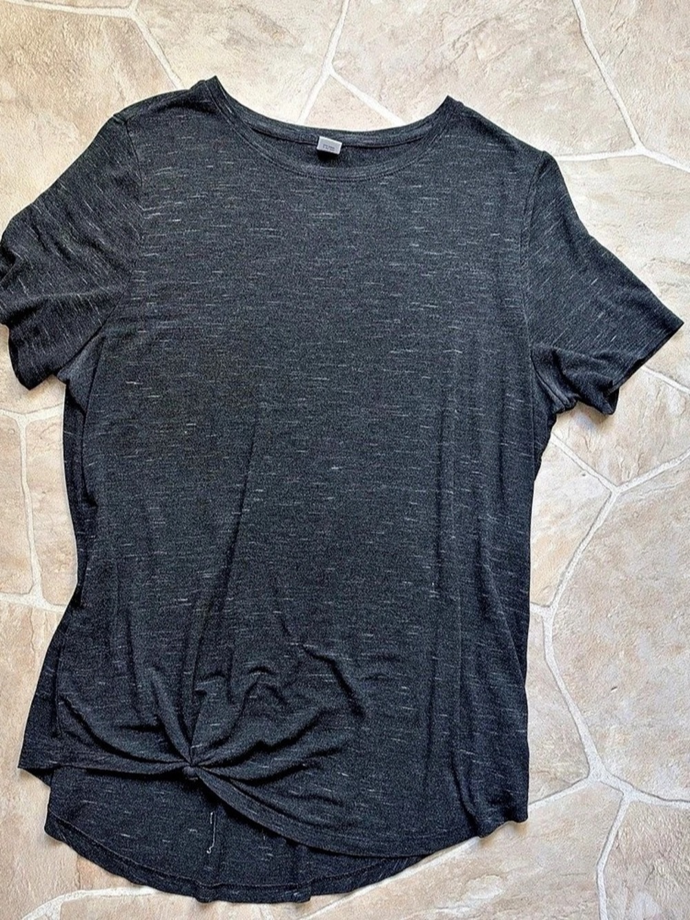 Old Navy Luxe Twist-Hem Short-Sleeve Tee Large